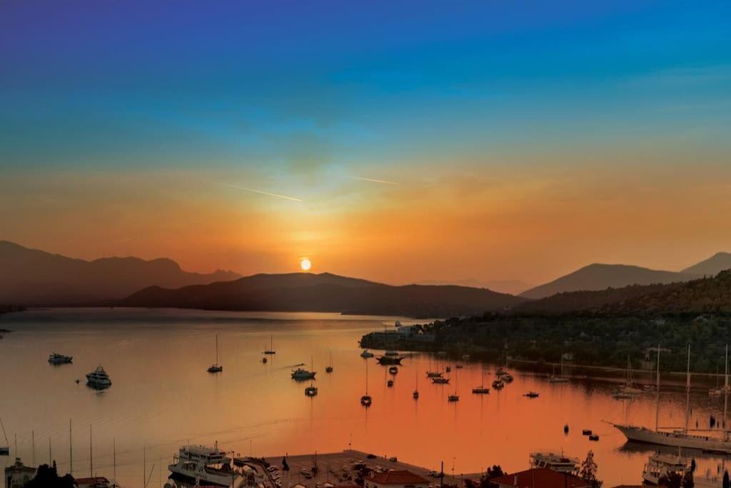 Villa Euphoria, Poros - Greece Poros Town Esterno foto